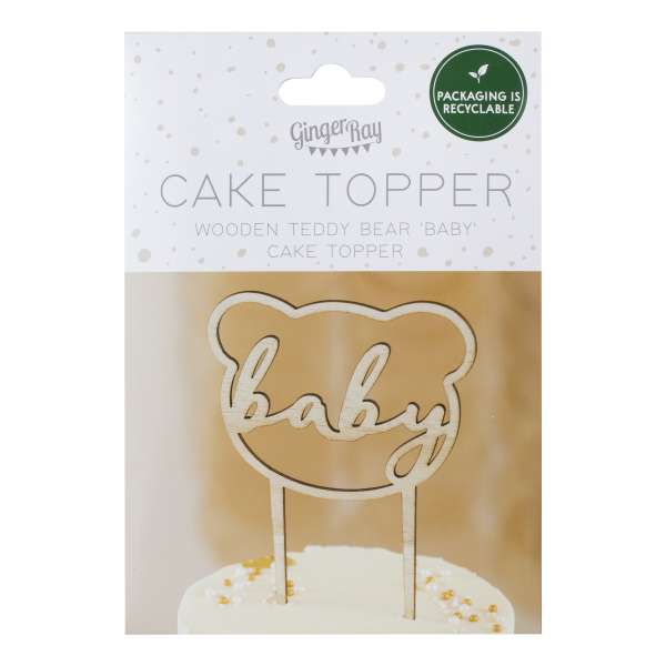 Cake Topper Baby Bär